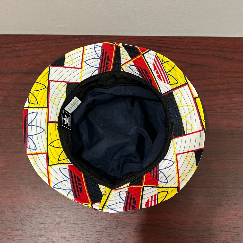 Adidas Bucket Hat, FZ8578, Yellow & Red - Picture 7 of 7